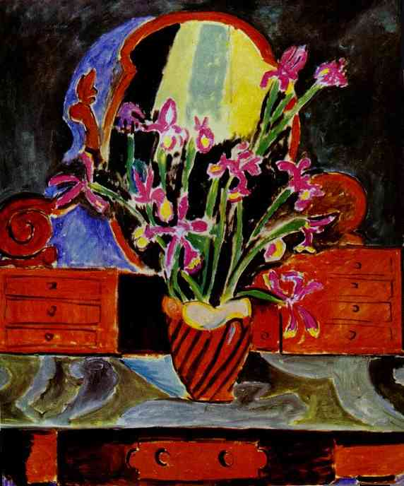 Henri Matisse Vase of Irises